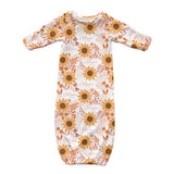 Personalized Newborn Gowns | Summer Sunflower