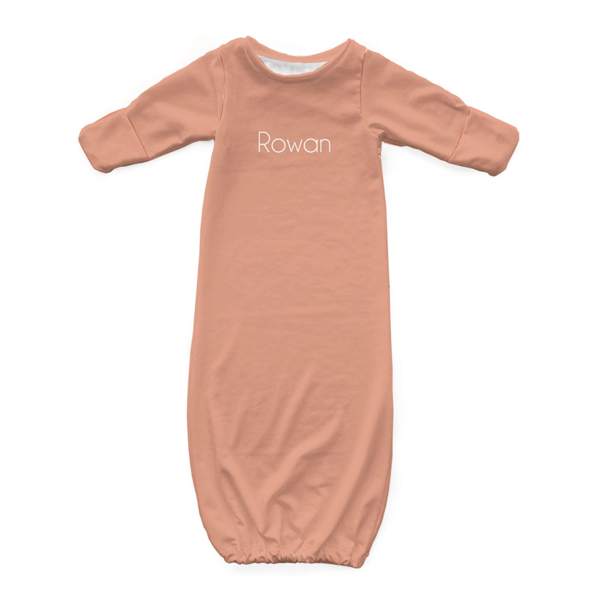 Personalized Newborn Gown | Neutrals