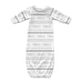 Personalized Newborn Gown | Tribal