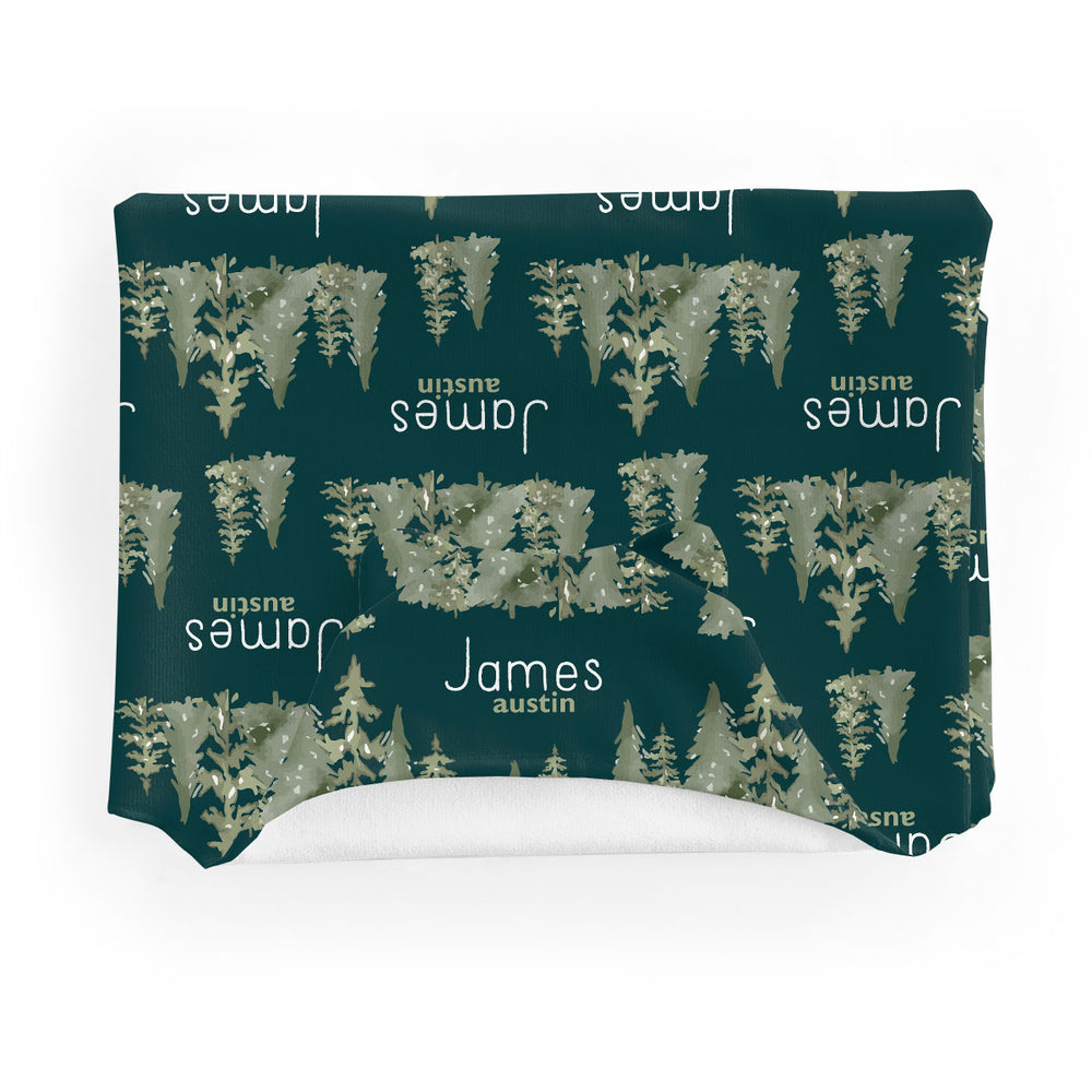 Personalized  Hooded Baby Towels | Ancient Woodland