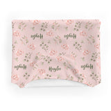 Personalized  Hooded Baby Towels | Country Floral