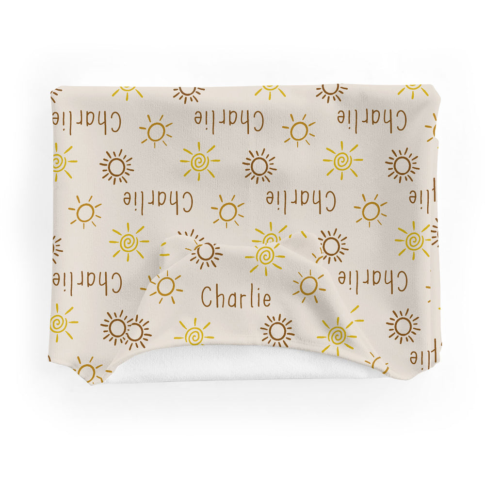 Personalized Hooded Baby Towels | Rustic Sunshine