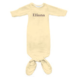 Personalized Newborn Gown | Sunset Colors