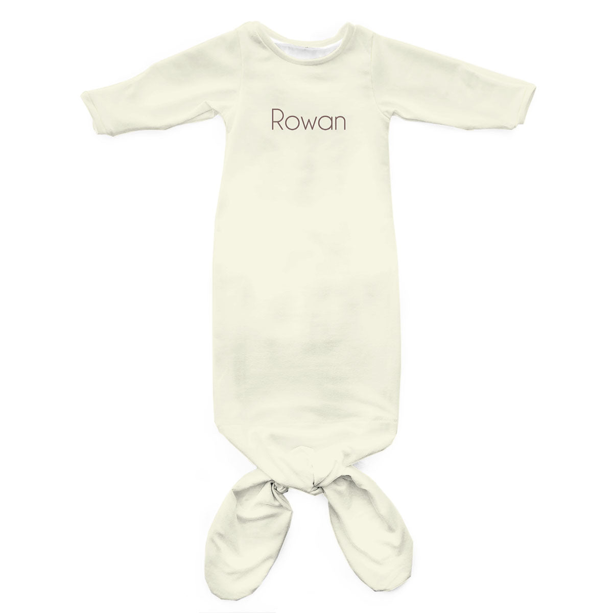 Personalized Newborn Gown | Neutrals