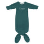 Personalized Newborn Gown | Greens