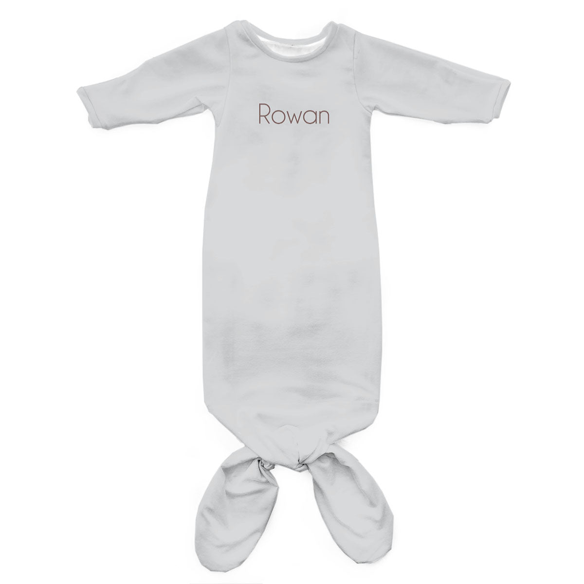 Personalized Newborn Gown | Neutrals