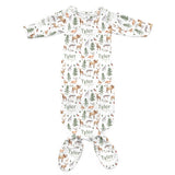 Personalized Newborn Gown | Into the Wild