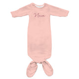 Personalized Newborn Gown | Pinks