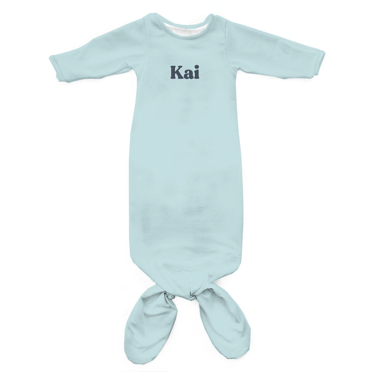 Personalized Newborn Gown | Blues