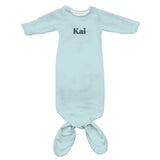 Personalized Newborn Gown | Blues