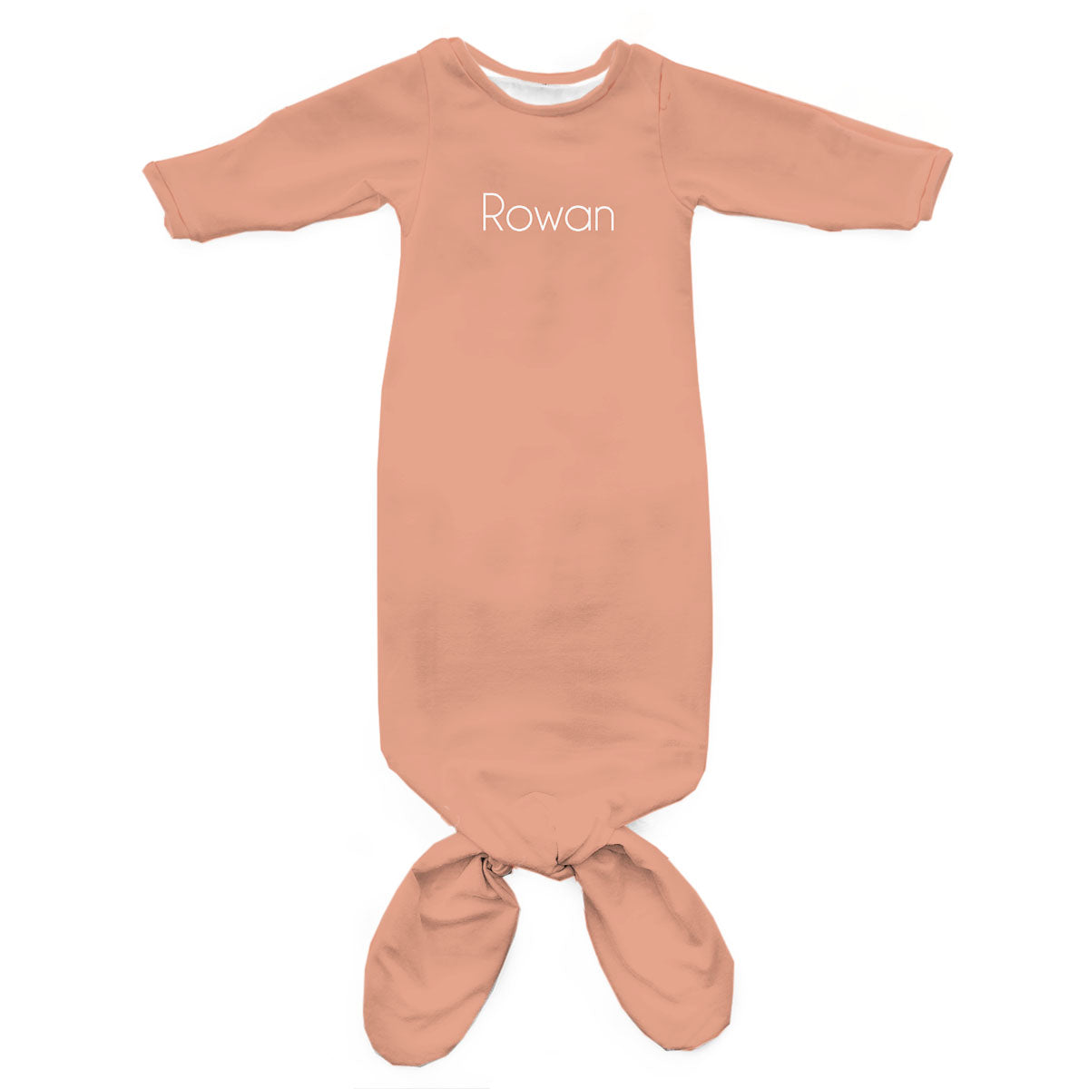 Personalized Newborn Gown | Neutrals