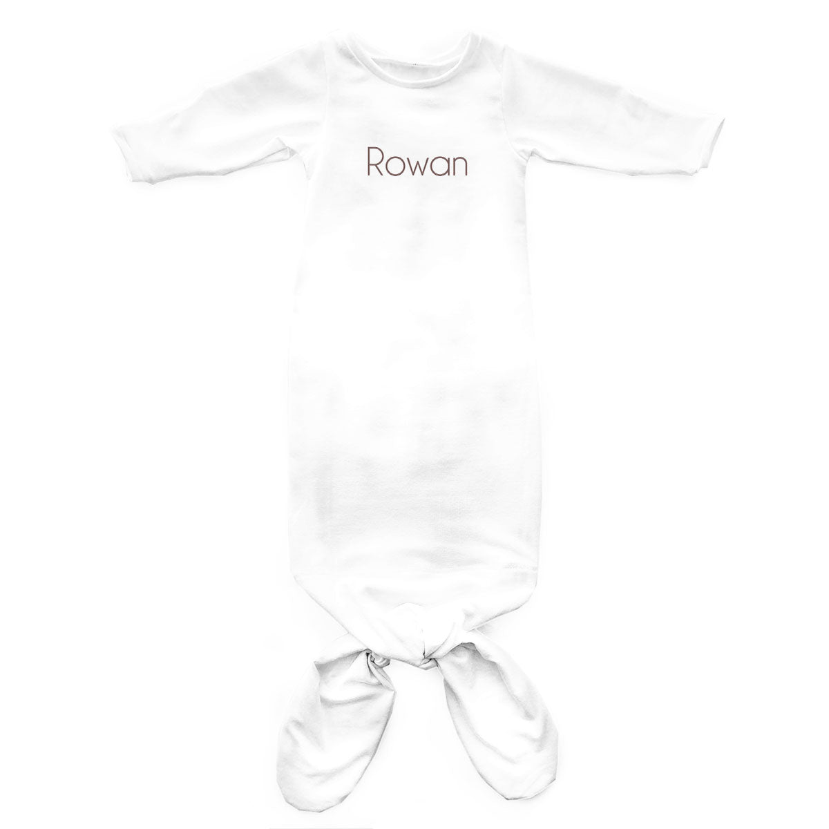 Personalized Newborn Gown | Neutrals
