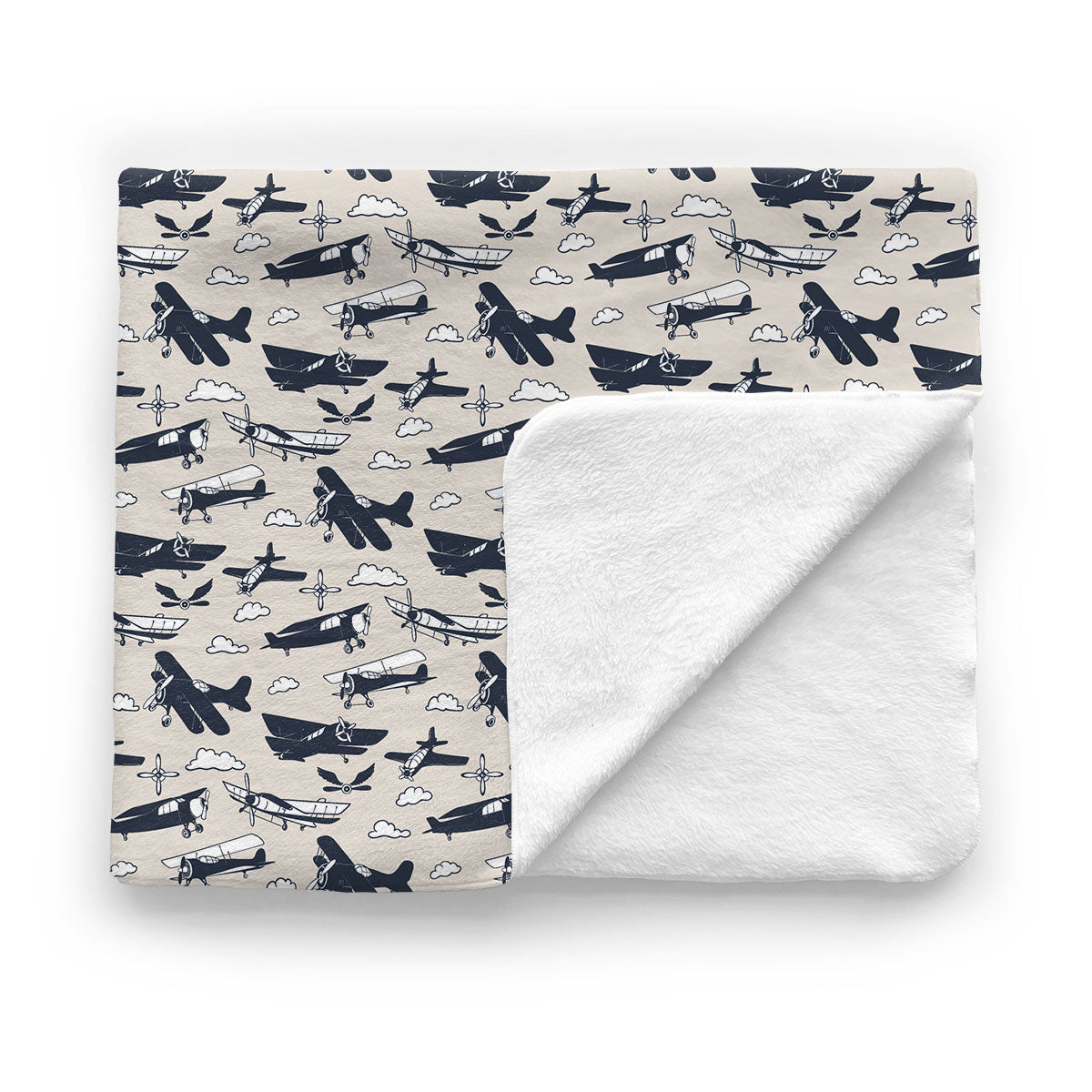 Kids Minky Blanket | Aviator
