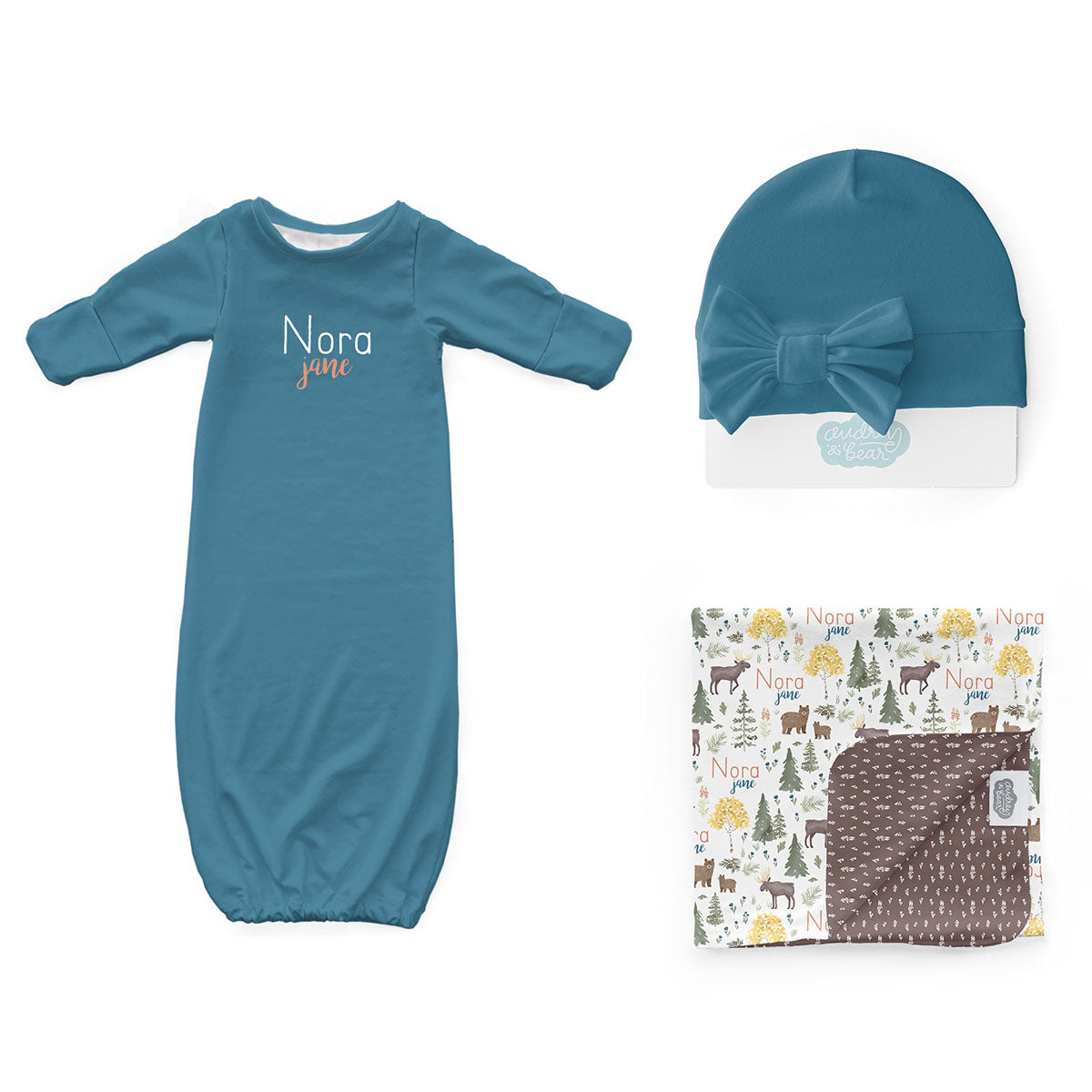 Personalized Newborn Bundle | Mountain Explorer