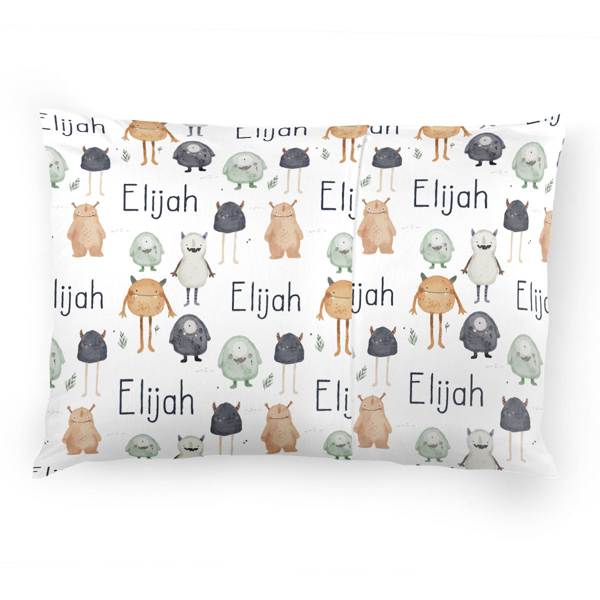 Personalized Pillow Case | Monster Mash