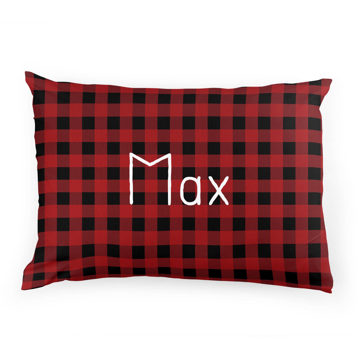 Personalized  Pillow Case | Buffalo Check