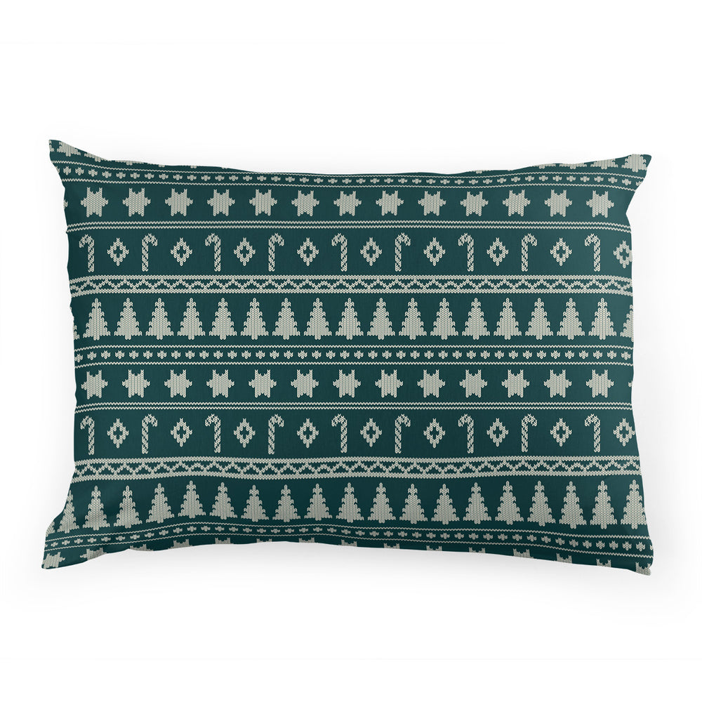 Pillow Case | Dark Emerald Sweater Perfection