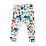 Personalized Cloudwear {Baby + Kid Loungewear} | At the Zoo