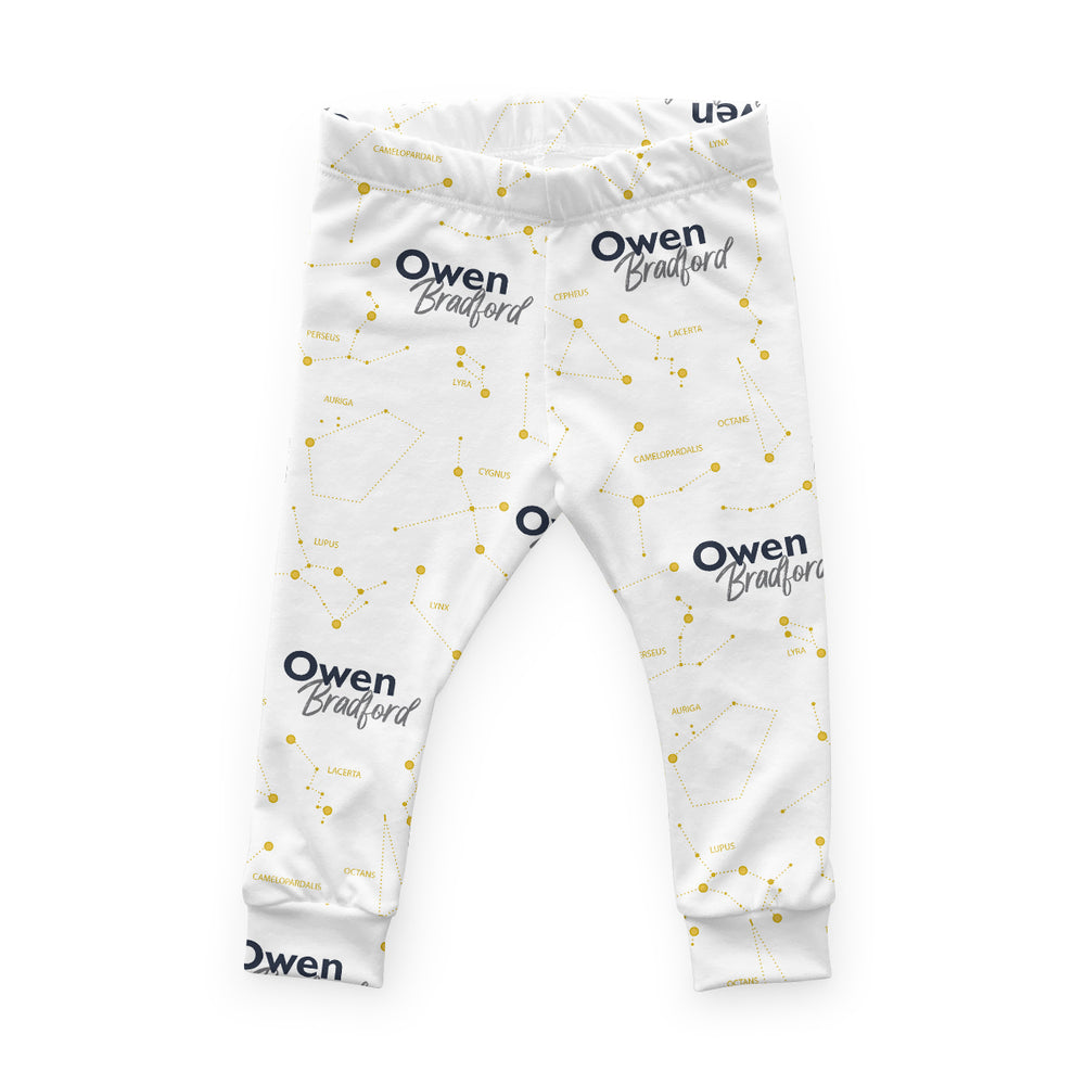 Personalized Cloudwear {Baby + Kid Loungewear} | Captivating Constellations