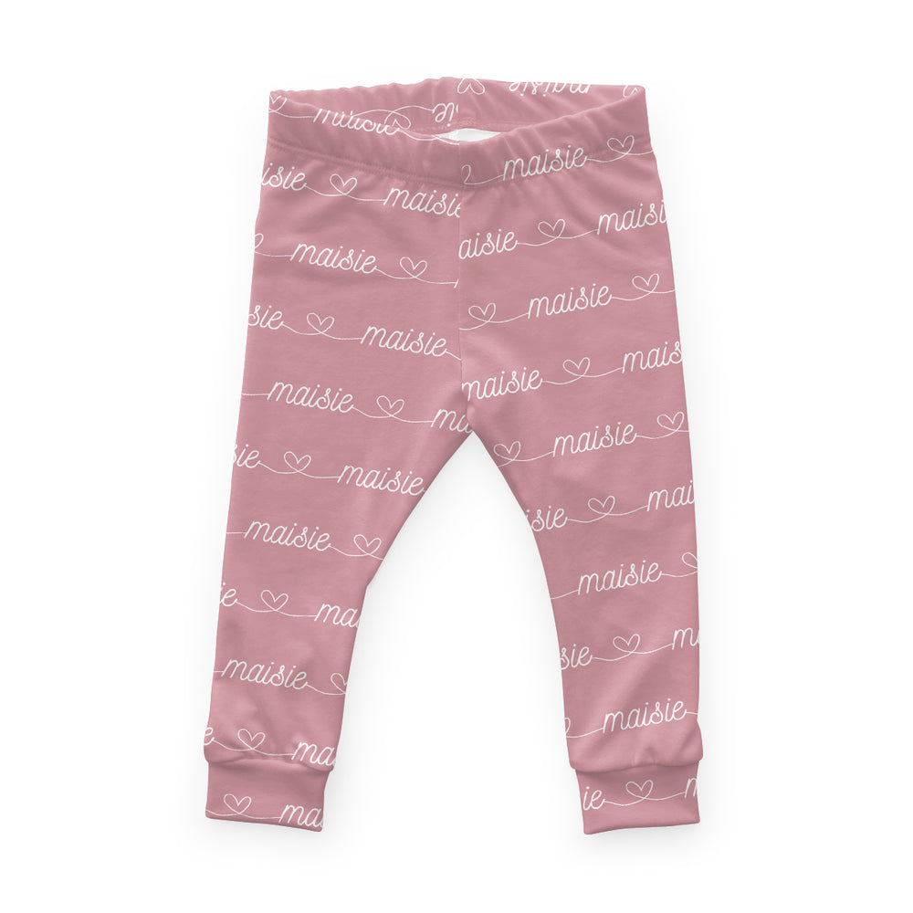 Personalized Cloudwear {Baby + Kid Loungewear} | Simple and Sweet