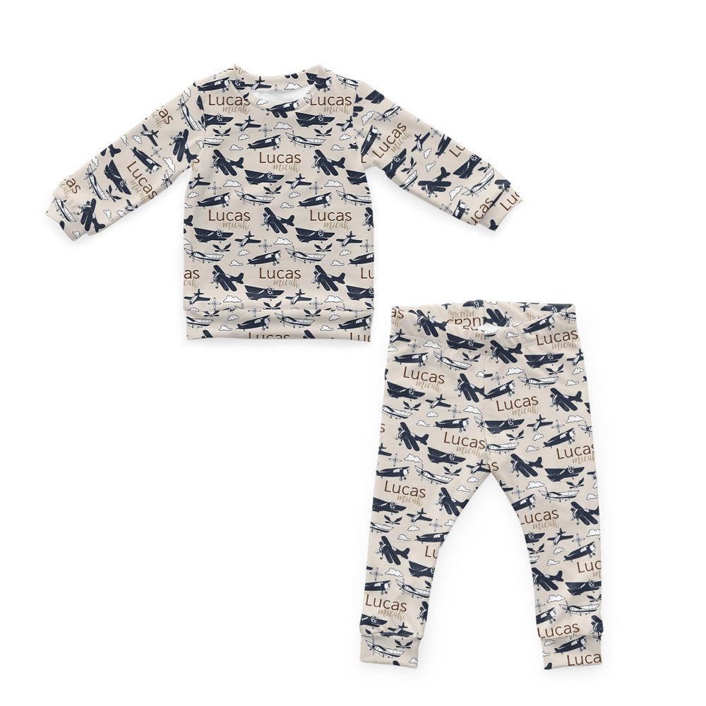 Personalized Cloudwear {Baby + Kid Loungewear} | Aviator