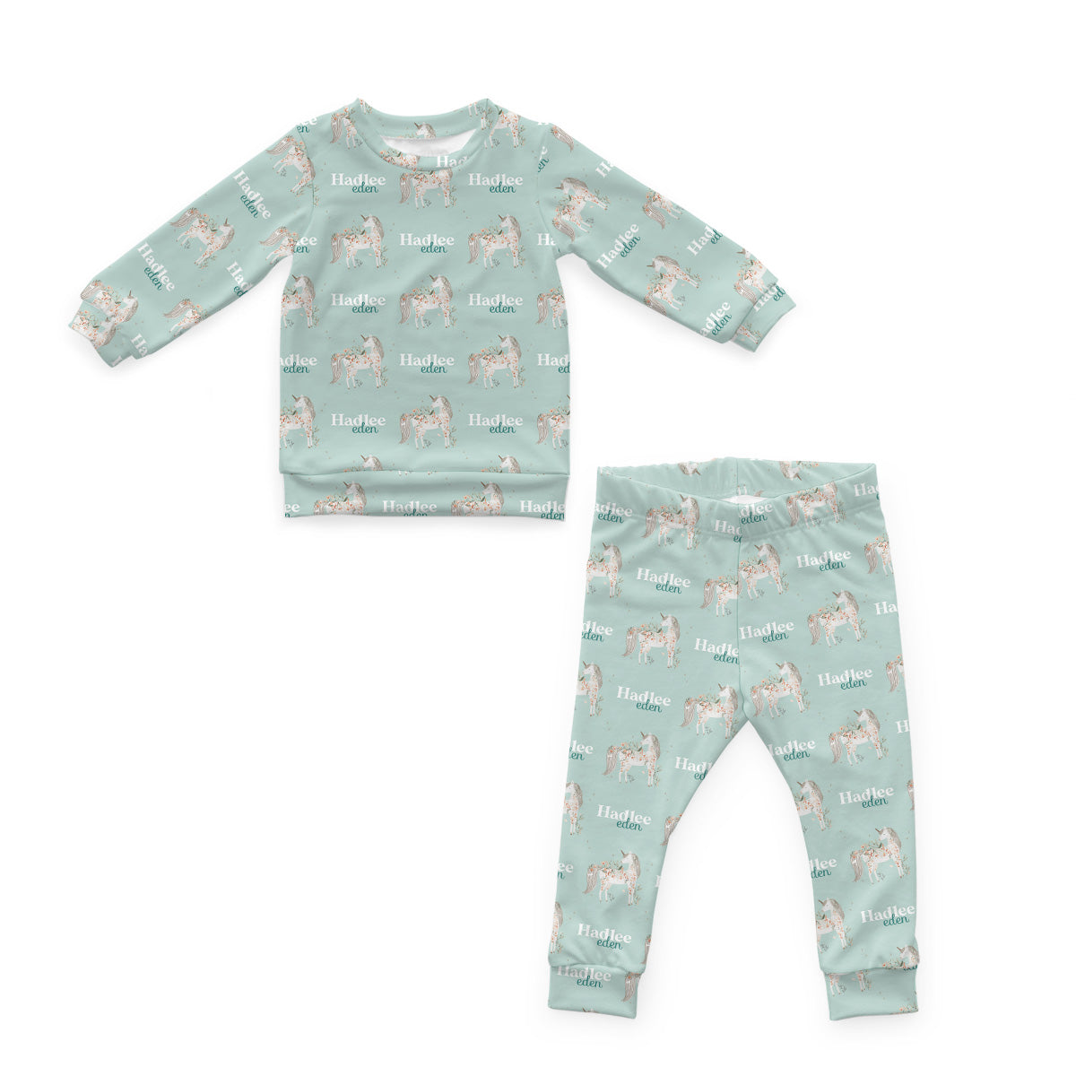 Personalized Cloudwear {Baby + Kid Loungewear} | My Little Unicorn