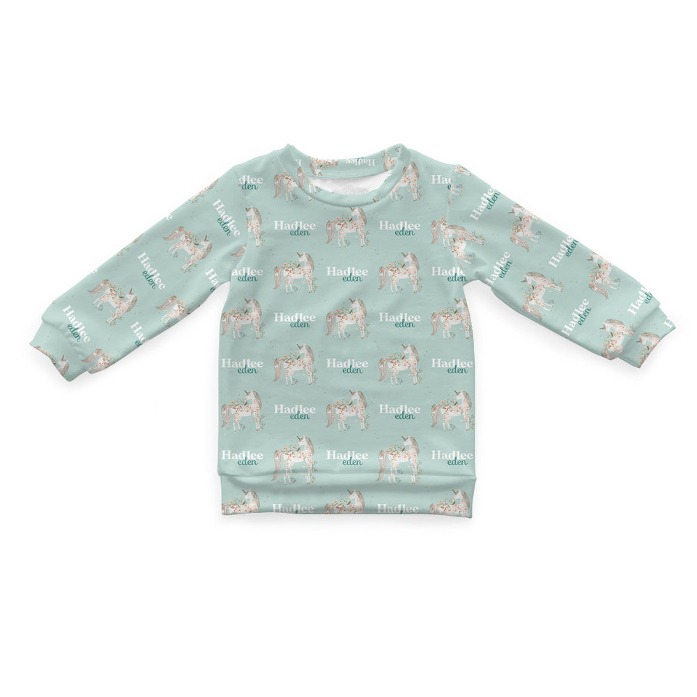 Personalized Cloudwear {Baby + Kid Loungewear} | My Little Unicorn