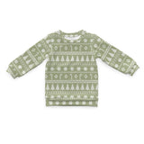 Cloudwear {Baby + Kids Loungewear} | Light Olive Sweater Perfection