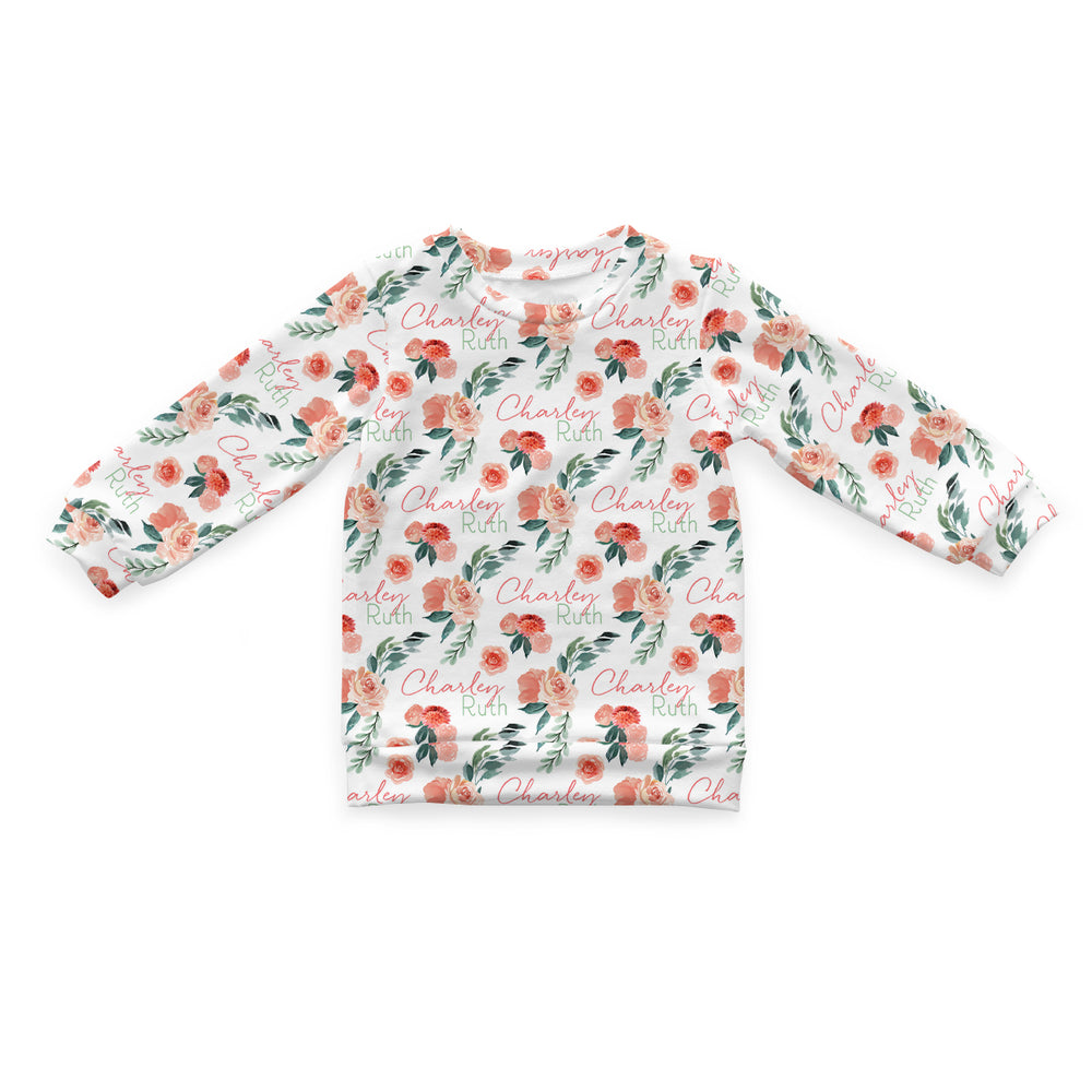 Personalized Cloudwear {Baby + Kid Loungewear} | Sweet Blooms
