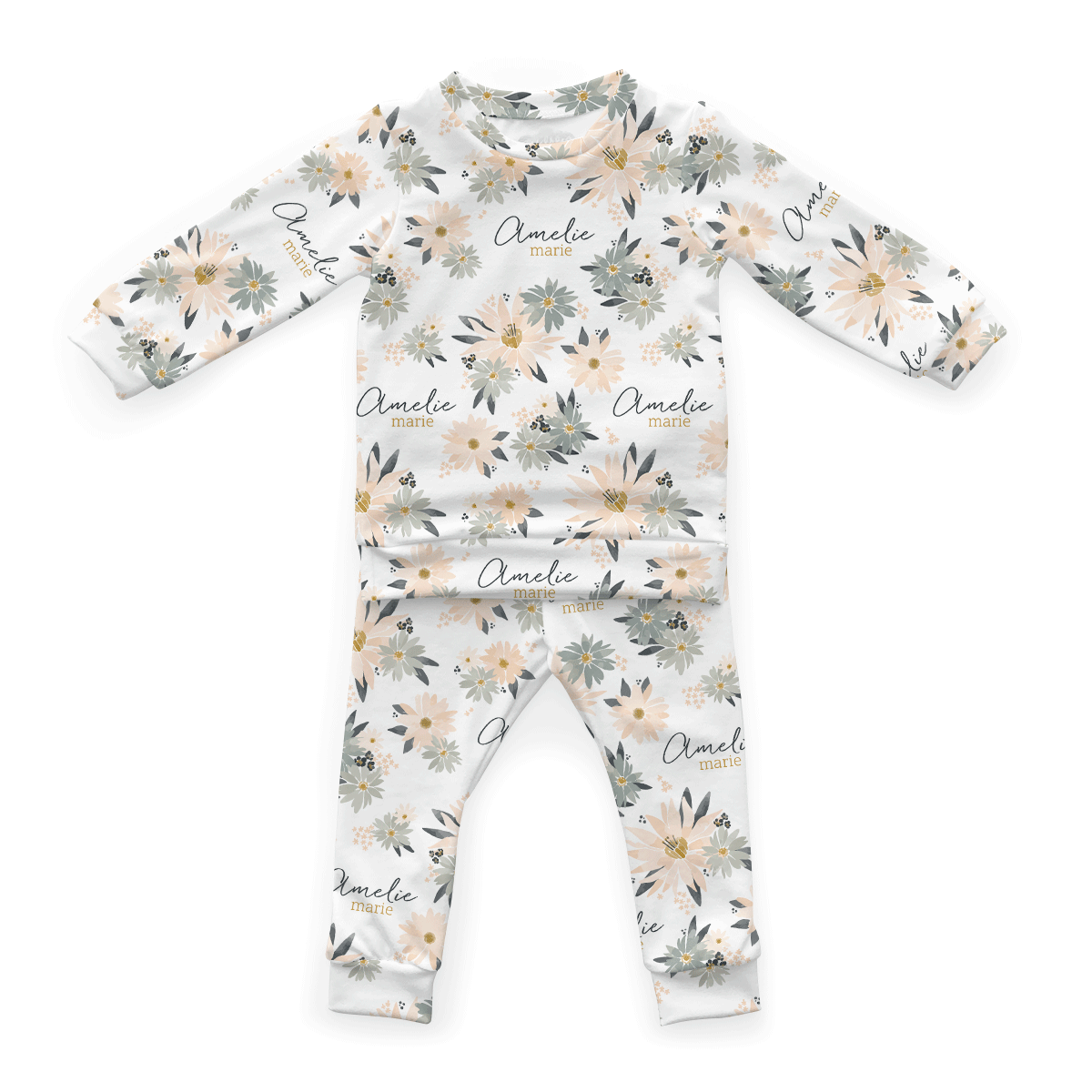 Personalized Cloudwear {Baby + Kid Loungewear} | Blooming Spring