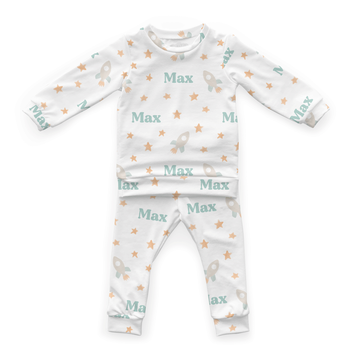 Personalized Cloudwear {Baby + Kid Loungewear} | Bright Rockets