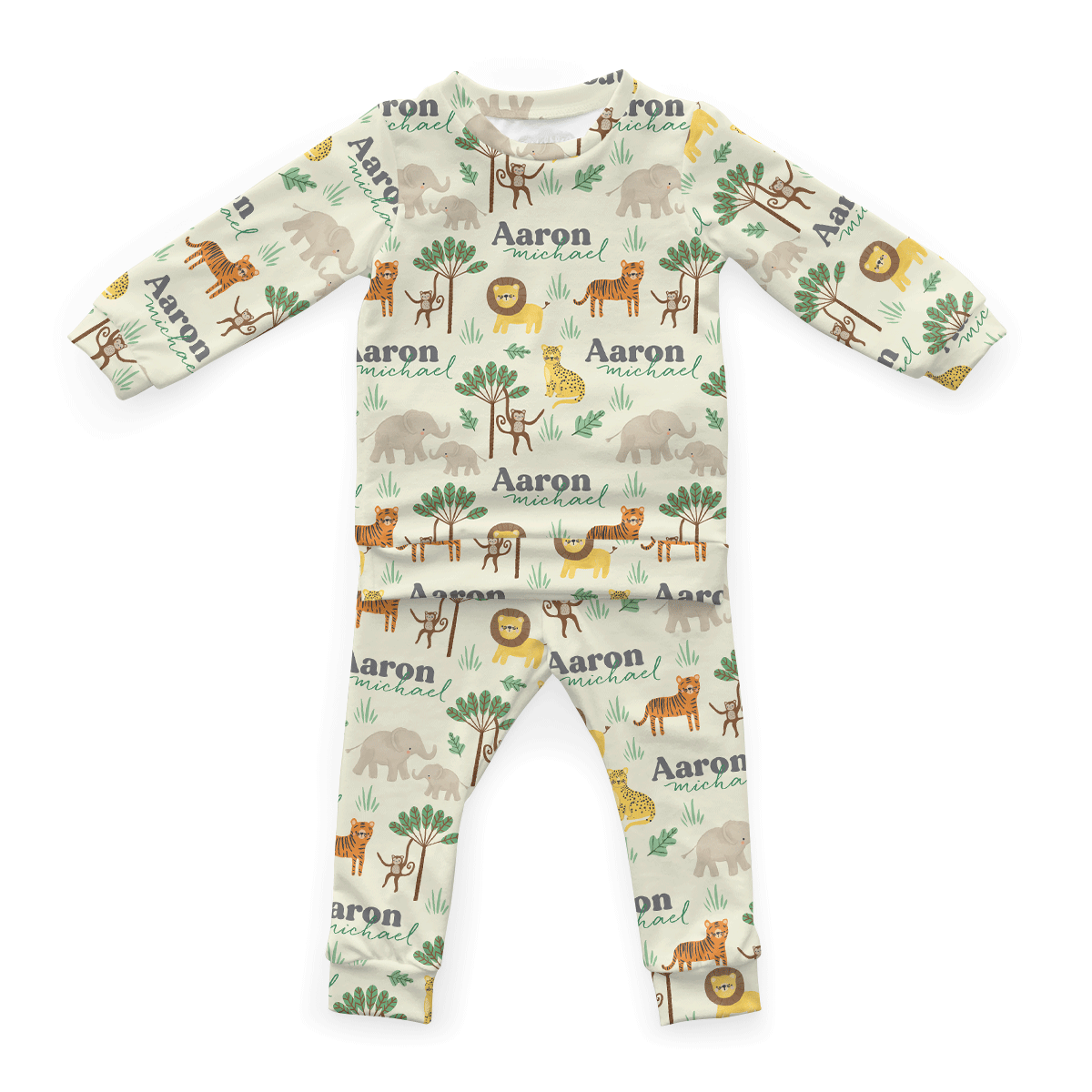 Personalized Cloudwear {Baby + Kid Loungewear} | Jungle safari