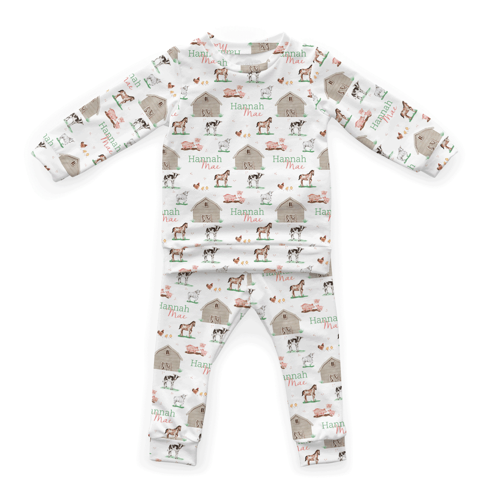 Personalized Cloudwear {Baby + Kid Loungewear} | Baby Animal Days