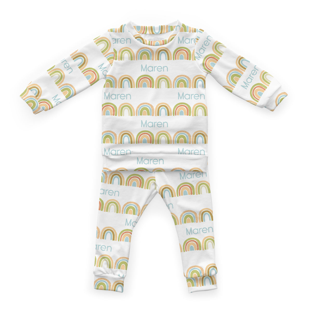 Personalized Cloudwear {Baby + Kid Loungewear} | Brilliant Rainbow