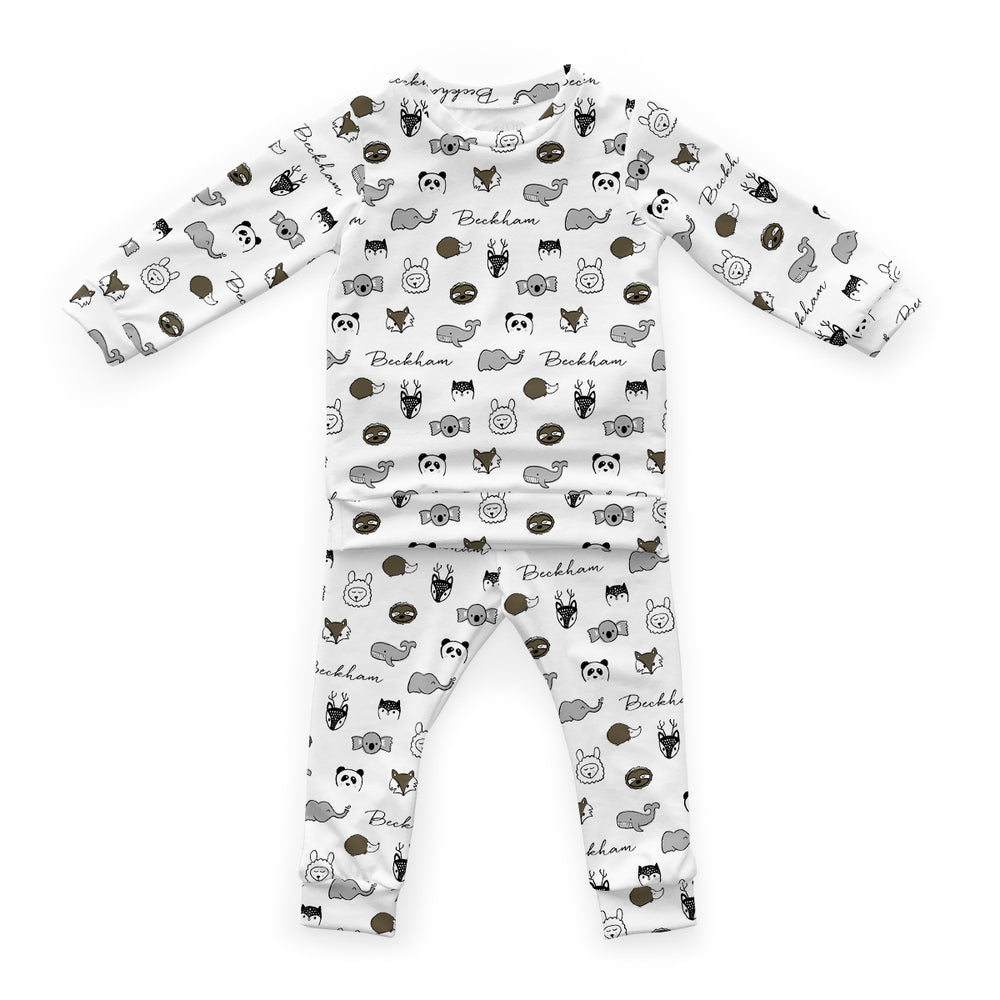 Personalized Cloudwear {Baby + Kid Loungewear} | Cuddly Critters