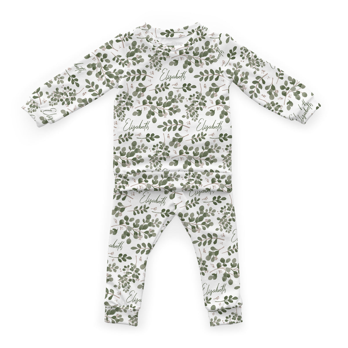 Personalized Cloudwear {Baby + Kid Loungewear} | Farmhouse Greenery