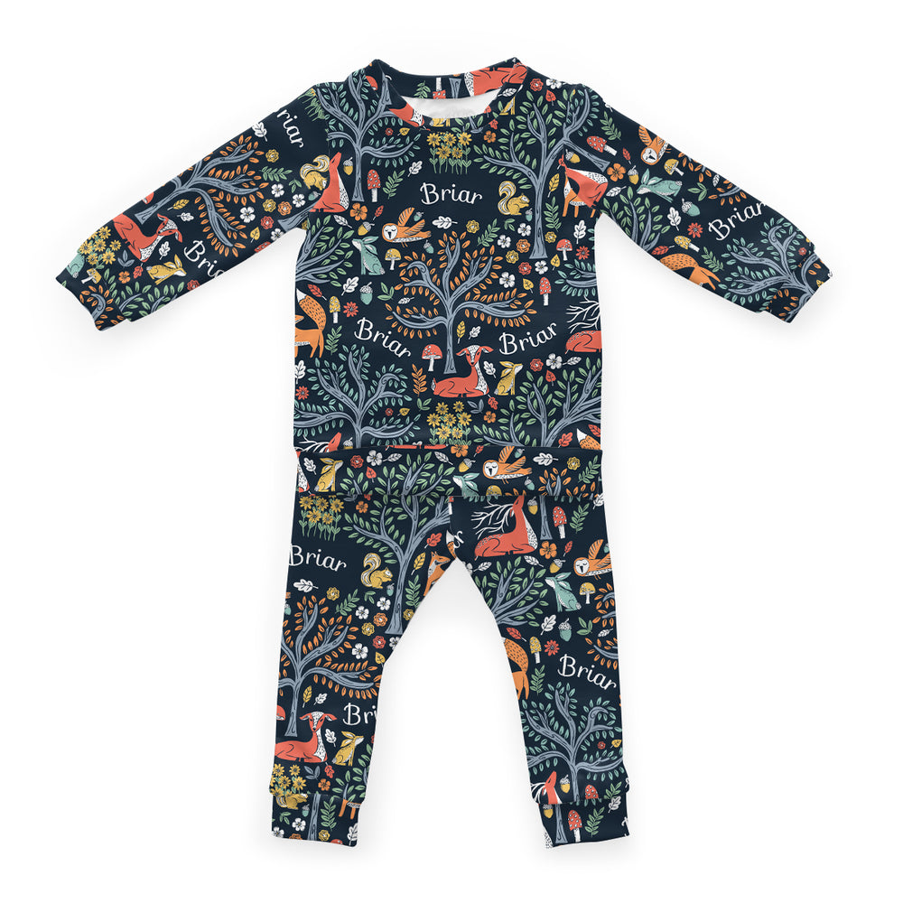 Personalized Cloudwear {Baby + Kid Loungewear} | Midnight Meadow