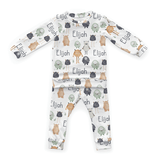 Personalized Cloudwear {Baby + Kid Loungewear} | Monster mash