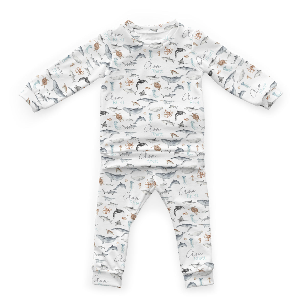 Personalized Cloudwear {Baby + Kid Loungewear} | Ocean Explorer