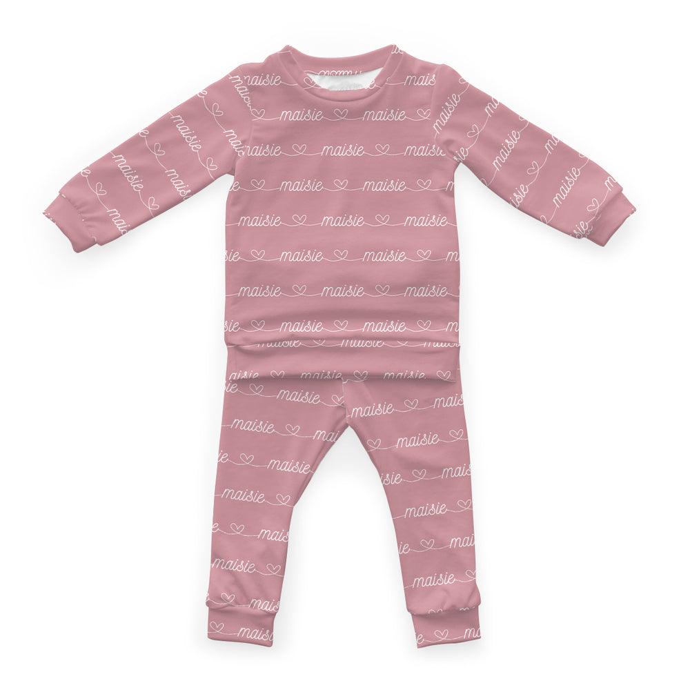 Personalized Cloudwear {Baby + Kid Loungewear} | Simple and Sweet