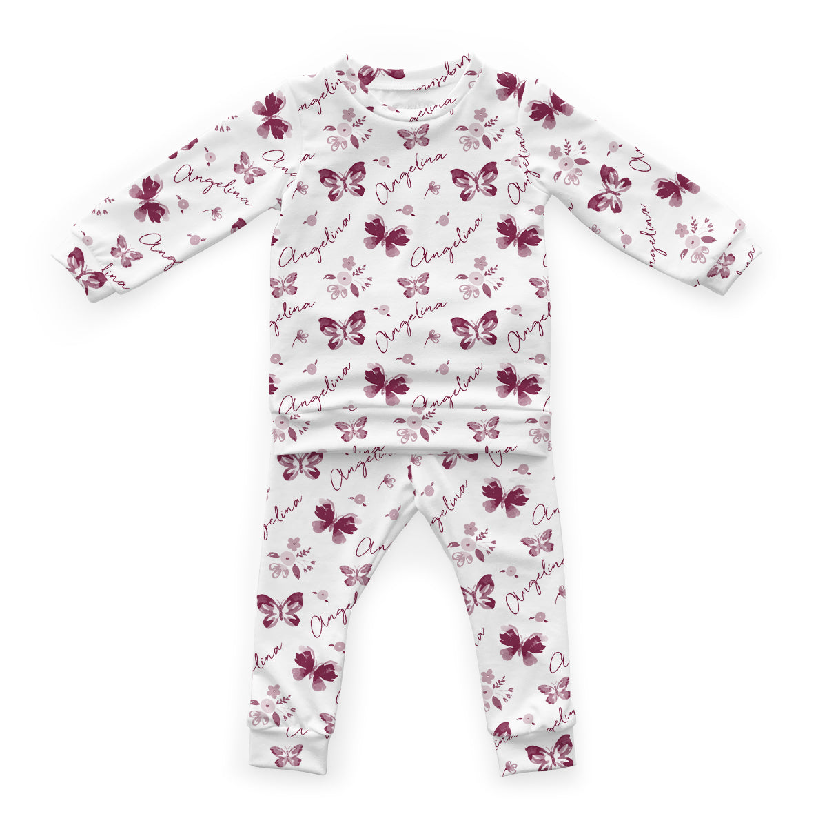 Personalized Cloudwear {Baby + Kid Loungewear} | Summer Butterfly