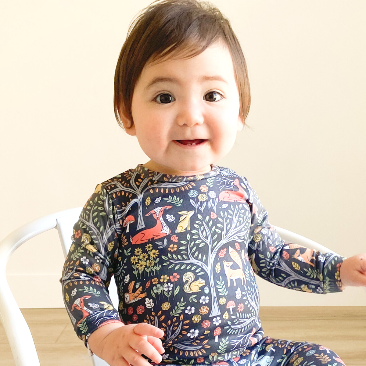 Cloudwear {Baby Loungewear} | Midnight Meadow
