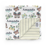 Personalized Swaddle Blanket | Flutters