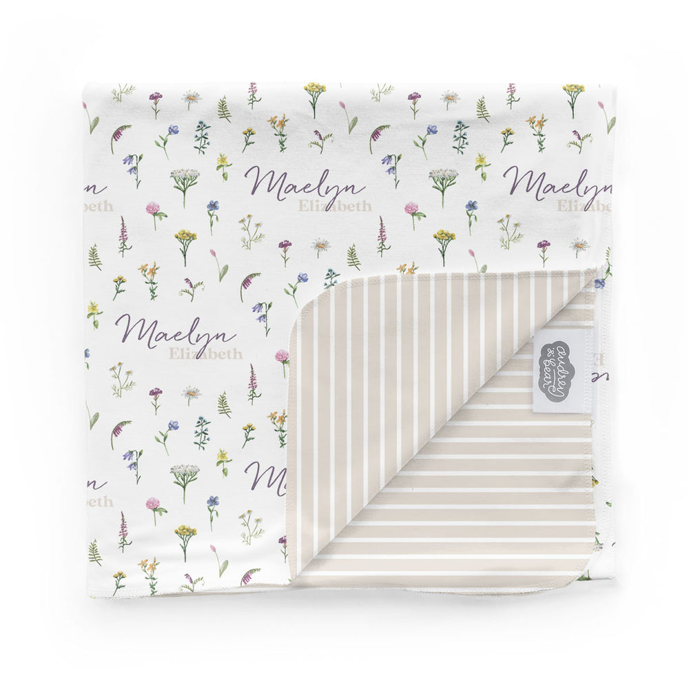 Personalized Newborn Bundle | Meadow Floral
