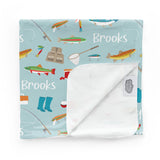 Personalized Swaddle Blanket | Jumping Jigs