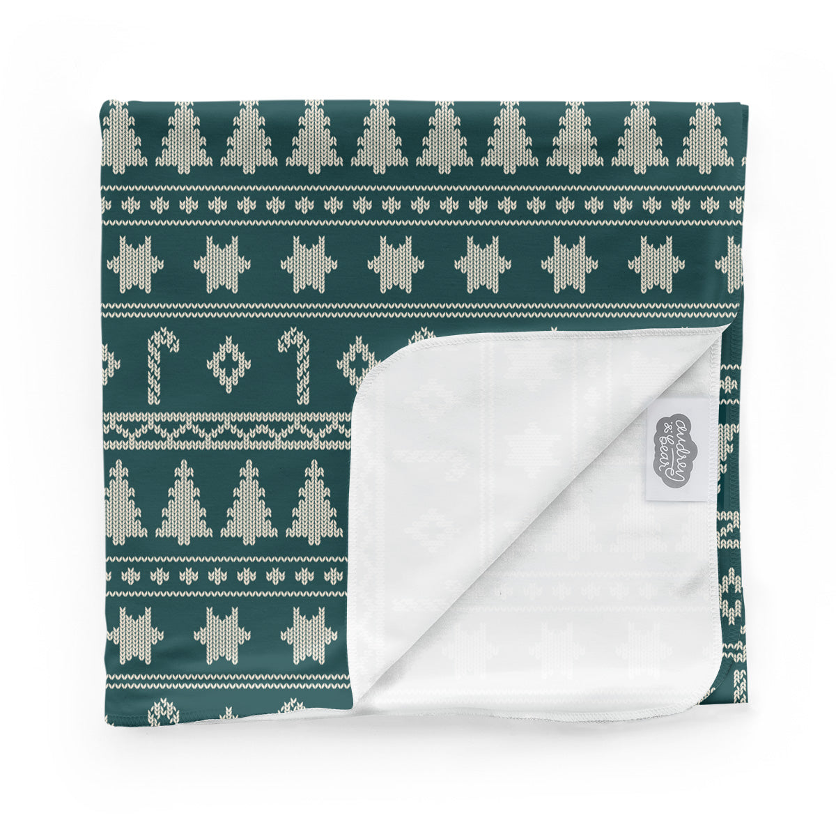 Swaddle Blanket | Dark Emerald Sweater Perfection