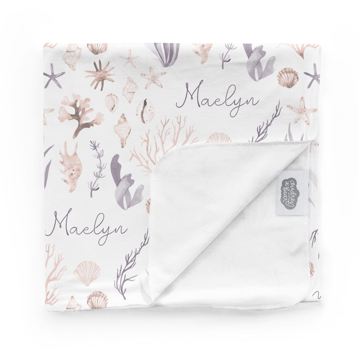 Personalized Swaddle Blanket |  Seaside Treasures
