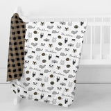 Personalized Swaddle Blanket | Cuddly Critters