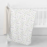 Personalized  Swaddle Blanket | Meadow Floral
