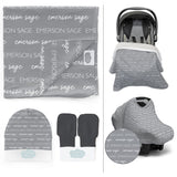 Personalized Stretchy Knit/Minky Take Me Home Bundle | Classic Multi-Font